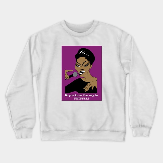 LEGENDARY SINGER Crewneck Sweatshirt by cartoonistguy